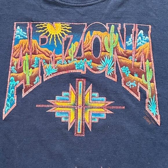 Vintage Arizona Single-Stitch Tee Shirt XL Nathan Richards Collection - Picture 4 of 8